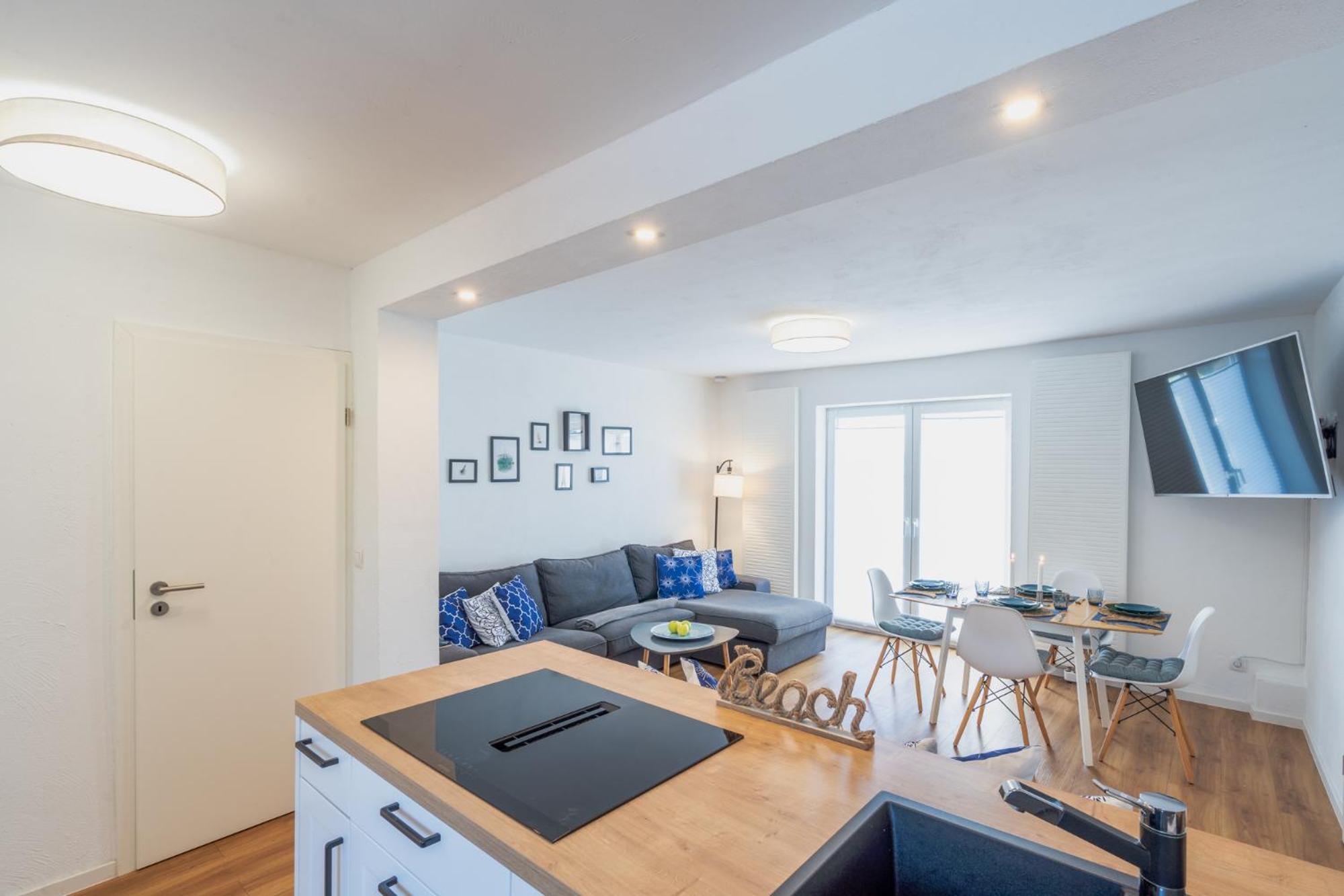 Strand Familien Doppelhaushaelfte ,,Marsi" #Familien-Urlaub Rappin Exterior foto