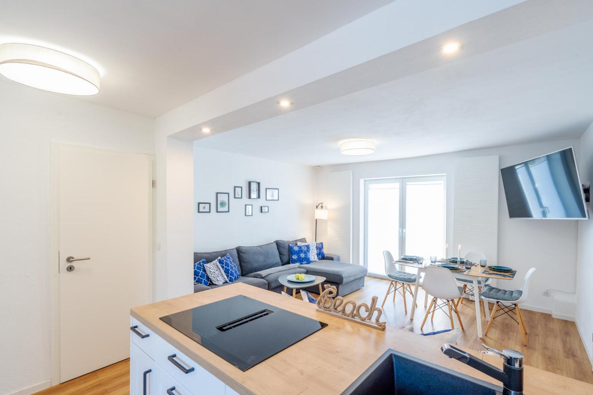 Strand Familien Doppelhaushaelfte ,,Marsi" #Familien-Urlaub Rappin Exterior foto